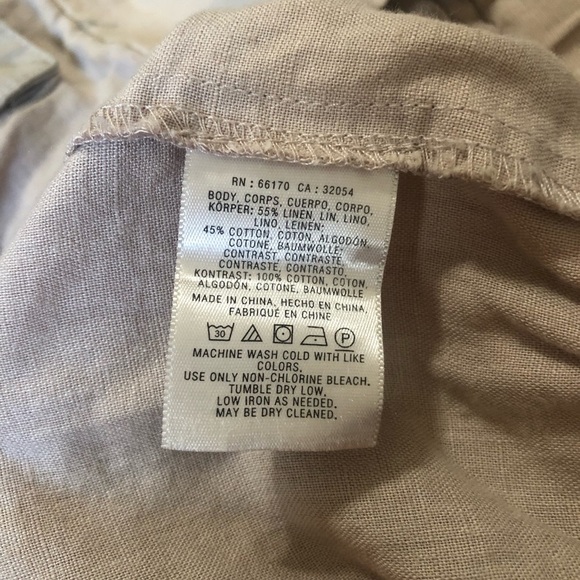 ANTHROPOLOGIE HEI HEI Roman Linen Blend Camo Jacket Size S - Picture 11 of 12